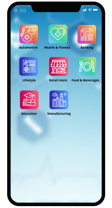 Our iPhone App Development Expertise for Industry Domains