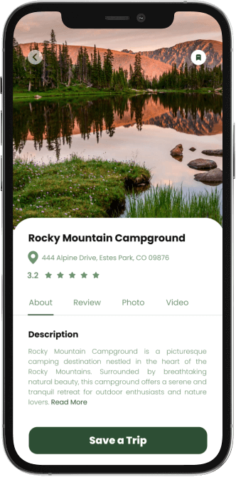 features camping app