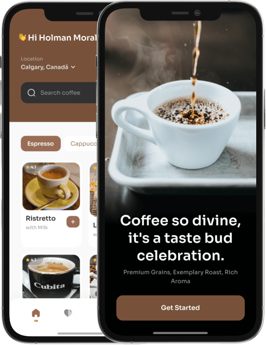 Coffee tasting app development