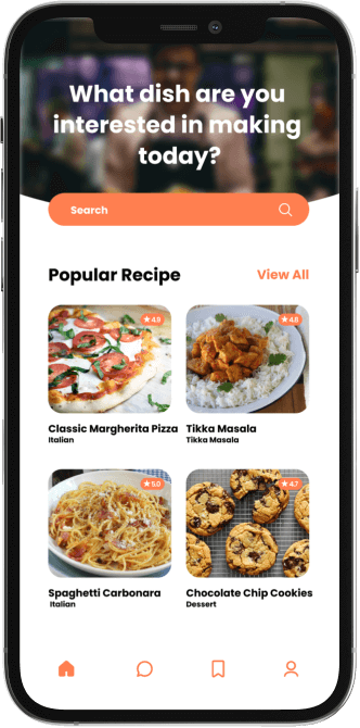 cooking app feature