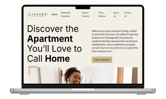 Responsive Webflow website design in Moncton for businesses 