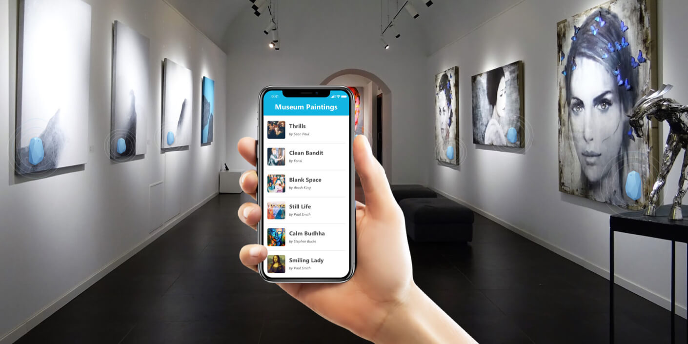 Beacon Based Museum Management App