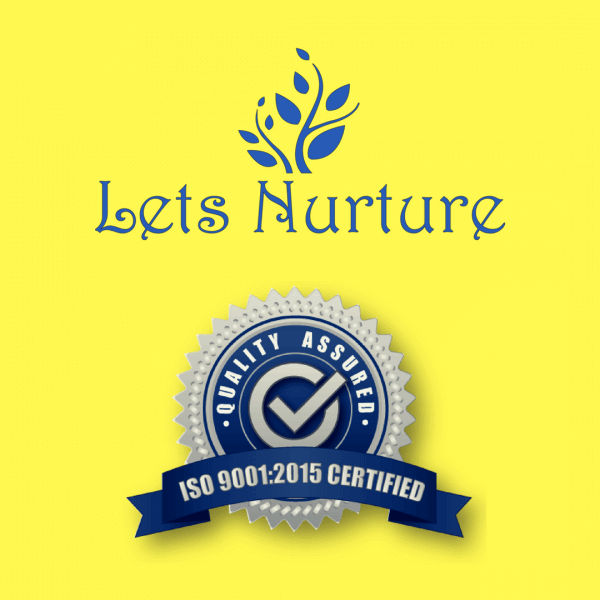 Let's Nurture gets ISO 9001