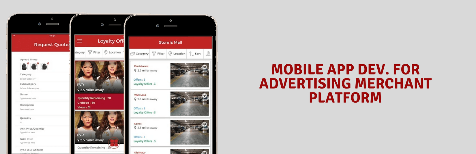 Mobile App Development for Advertising Merchant
