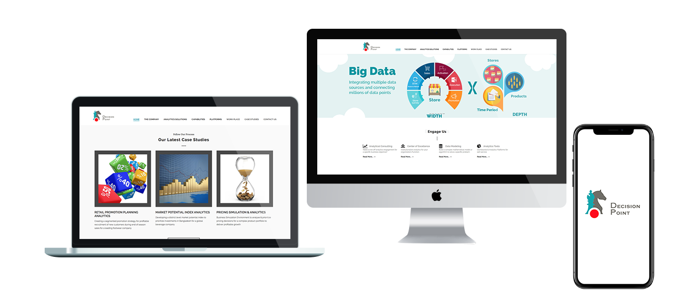 Redesigning Responsive CMS website for Big Data Solutions
