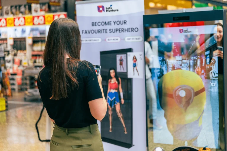 Introducing LetsNurture’s Smart Mirror for Retail and Beauty Businesses