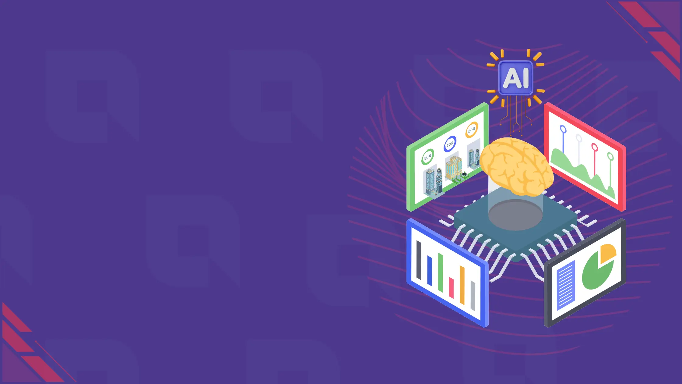 AI predictive analytics dashboard for business decisions
