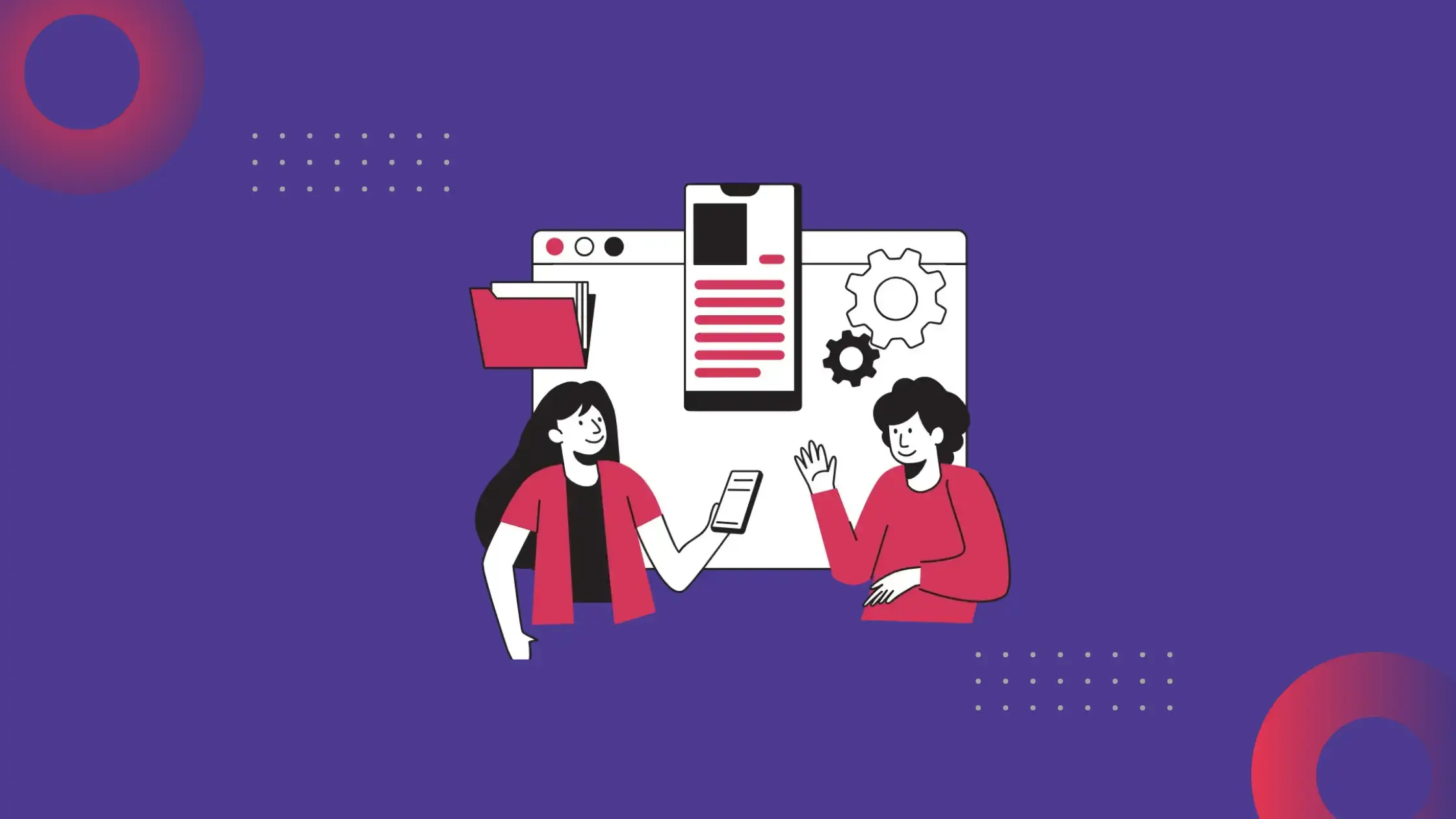 Website Designer in Burlington creating mobile-first design