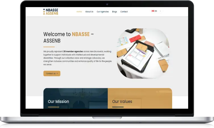 Website Design & Development (Bilingual: English & French)