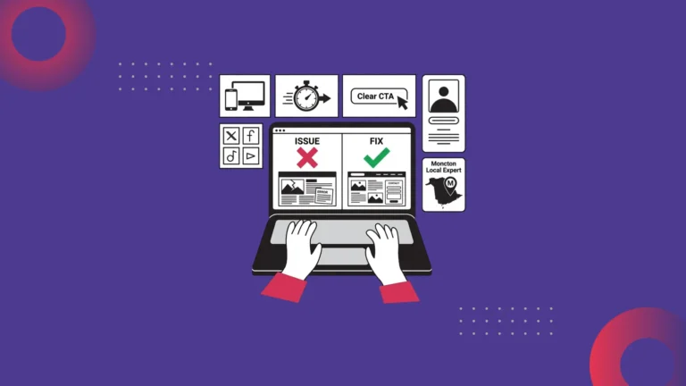 Web Designer Moncton: Website Mistakes Costing You Customers
